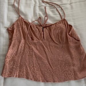 Princess Polly Pink Leopard Tank Top